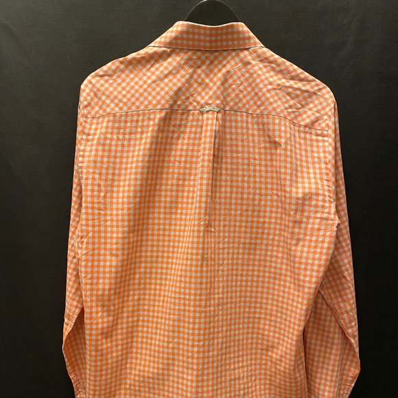 Stone Rose Peach Checkerboard Dress Shirt - Picture 2 of 3